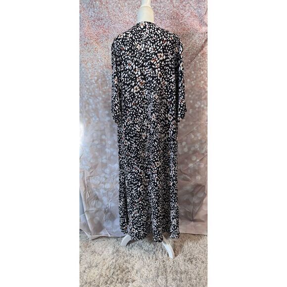 Buddy Love Women's Long Kimono Cardigan Multicolor Geometric Size m/l - Picture 4 of 7